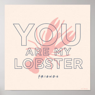 FRIENDS™   U bent mijn lobster Poster