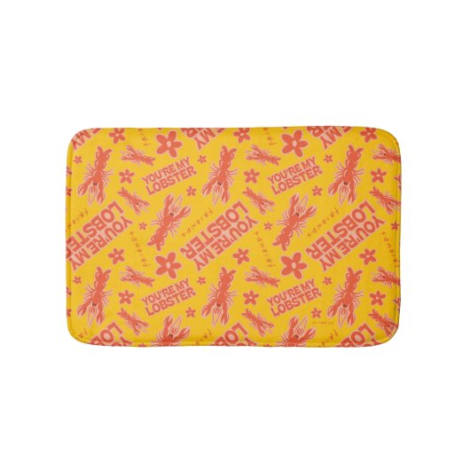 FRIENDS™ | U bent mijn Lobster Vibrant Pattern Badmat (Voorkant)