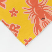 FRIENDS™ | U bent mijn Lobster Vibrant Pattern Fleece Deken (Hoek)