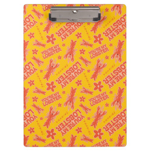 FRIENDS™ U bent mijn Lobster Vibrant Pattern Klembord