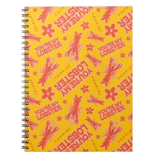 FRIENDS™ | U bent mijn Lobster Vibrant Pattern Notitieboek (Voorkant)