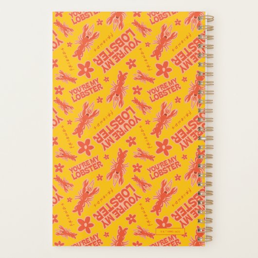 FRIENDS™ | U bent mijn Lobster Vibrant Pattern Planner (Achterkant)