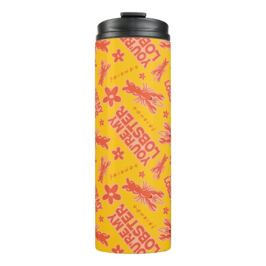 FRIENDS™ | U bent mijn Lobster Vibrant Pattern Thermosbeker (Voorkant)
