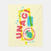 FRIENDS™ Unagi Fleece Deken (Voorkant)