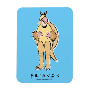 FRIENDS™ Vakantie Armadillo Magneet