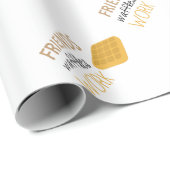 Friends Waffles Work Cadeaupapier (Rol Hoek)