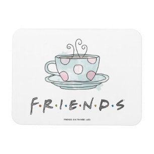 FRIENDS™ Waterverf Koffiemok Magneet