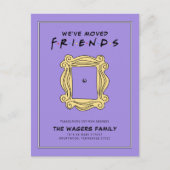 FRIENDS™ | We hebben ons verplaatst Briefkaart (Voorkant)