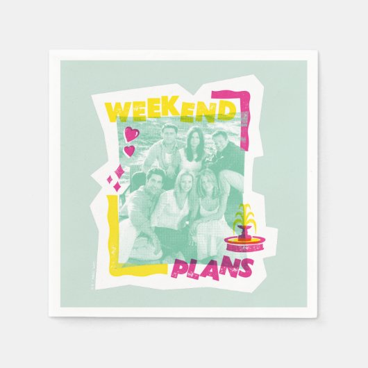 FRIENDS™ | Weekplannen Servet (Voorkant)