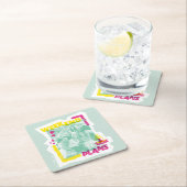 FRIENDS™ | Weekplannen Vierkante Kartonnen Onderzetter (Insitu)