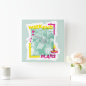 FRIENDS™ | Weekplannen Vierkante Klok (Huis)