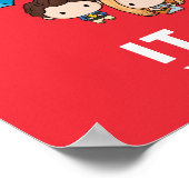 FRIENDS™ | Welkom bij de Real World Chibi Poster (Hoek)