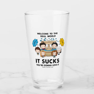 FRIENDS™ Welkom in de echte wereld Chibi Glas
