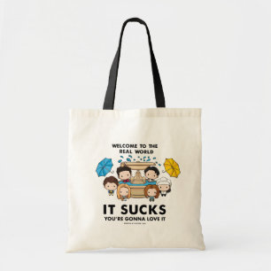 FRIENDS™ Welkom in de echte wereld Chibi Tote Bag