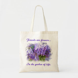 Friends Wisteria Canvas tas