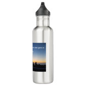 Friends with Sunset Water Bottle  Waterfles (Rechts)