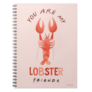 FRIENDS™ You Are My Lobster Watercolor Grafisch Notitieboek