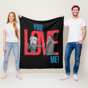 FRIENDS™ You Love Me Citaat Fleece Deken
