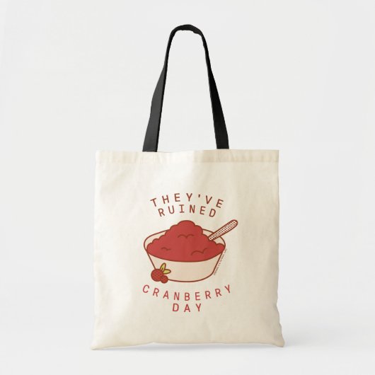 FRIENDS™ | Ze hebben Cranberry Day verwoest Tote Bag (Voorkant)