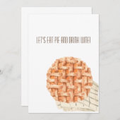 Friendsgiving and Thanksgiving Invitation Card (Devant / Derrière)