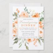 Friendsgiving Dinerfeest Kaart (Voorkant)