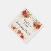 Friendsgiving Dinner Invitation Servet (Hoek)