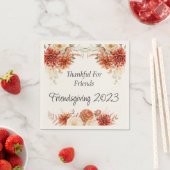 Friendsgiving Dinner Invitation Servet (Insitu)