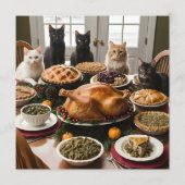 Friendsgiving Feest Menu (Achterkant)