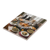 Friendsgiving Feest Tegeltje (Zijkant)