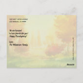 Friendsgiving Friends Greeting Herfst herfst Briefkaart (Achterkant)