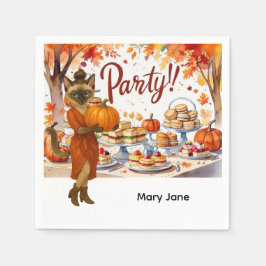 Friendsgiving Herfst Party Servetten – Gezellig He