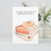 Friendsgiving Invitation for Thanksgiving (Debout devant)