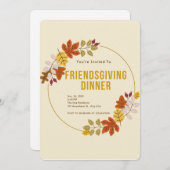 Friendsgiving Kaart (Voorkant / Achterkant)