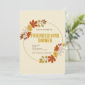 Friendsgiving Kaart (Staand voorkant)