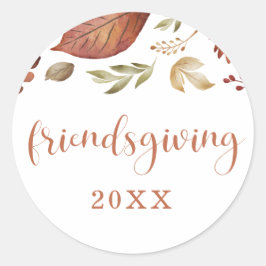 Friendsgiving laat Sticker