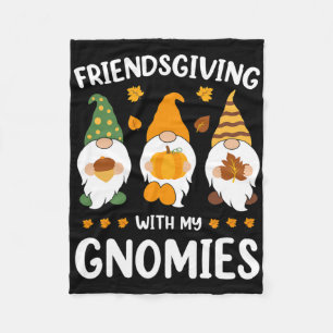 Friendsgiving met de Herfst van de Thanksgiving va Fleece Deken