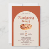 Friendsgiving Potluck uitnodiging (Voorkant)