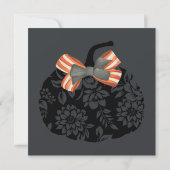 Friendsgiving Thanksgiving Dinner Autumn Florals Kaart (Achterkant)