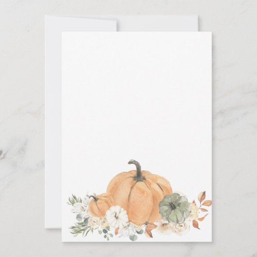 Friendsgiving Thanksgiving Innodiging Kaart (Achterkant)