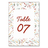 Friendsgiving Typography Thanksgiving Dinner Kaart (Achterkant)