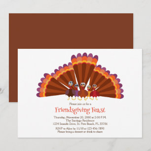 Friendsgiving Uitnodiging