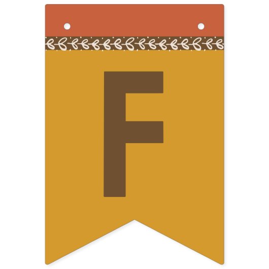 Friendsgiving Vlaggetjes (Tweede vlag)