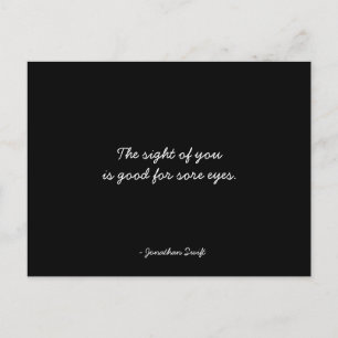 Friendship Briefkaart citeert Jonathan Swift - Bla