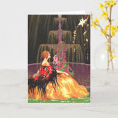 Friendship Card - De fontein Kaart (Gele Bloem)