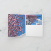 Friendship Cherry Blossom Card Kaart (Binnen)