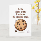 Friendship - Chocolate Chips  Kaart (Gele Bloem)