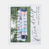 Friendship Fleece Blanket (Voorkant)