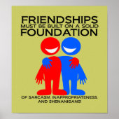 Friendship Foundation Poster (Voorkant)