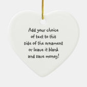 Friendship Heart One Keepomwille Ornament (Achterkant)