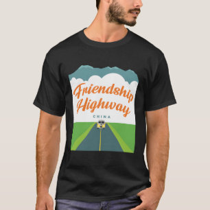 Friendship Highway - Nepal - China T-shirt